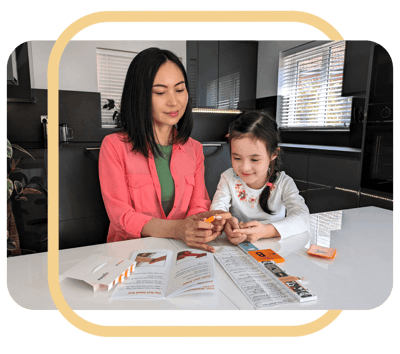 Parent with Child Using GTT@home